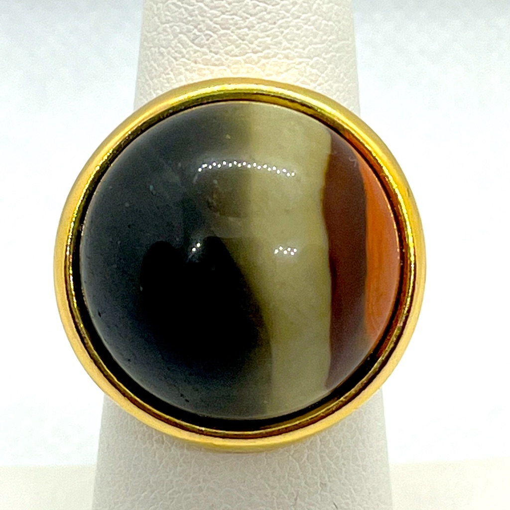 Jasper Polychromatic Ring